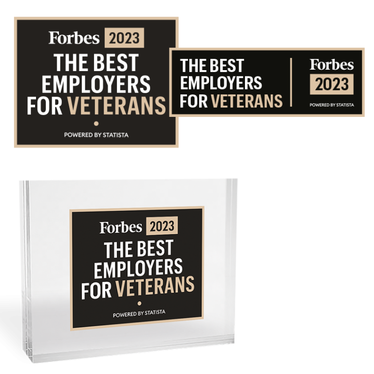 Award - Best Employers For Veterans 2023 - Statista R