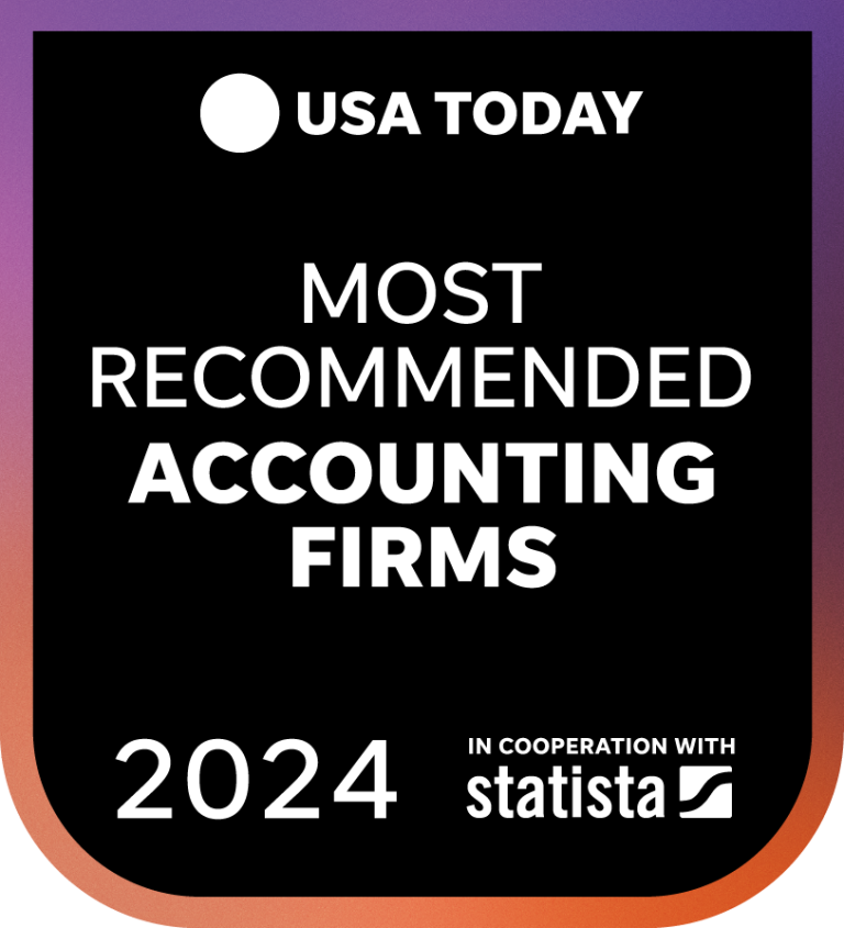 Award – America’s Most Recommended Accounting Firms 2024 - Statista R