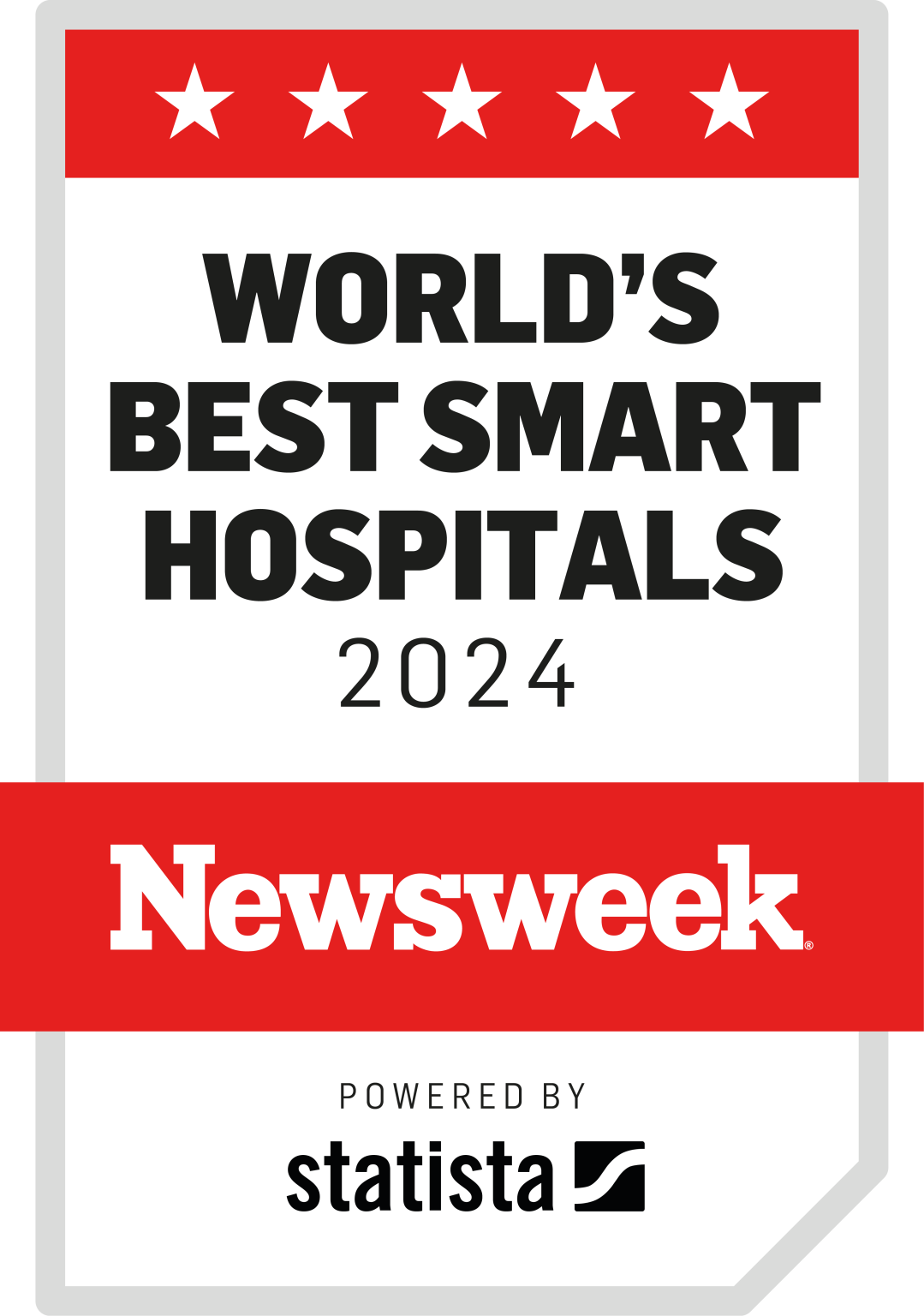 Award World's Best Smart Hospitals 2024 Statista R