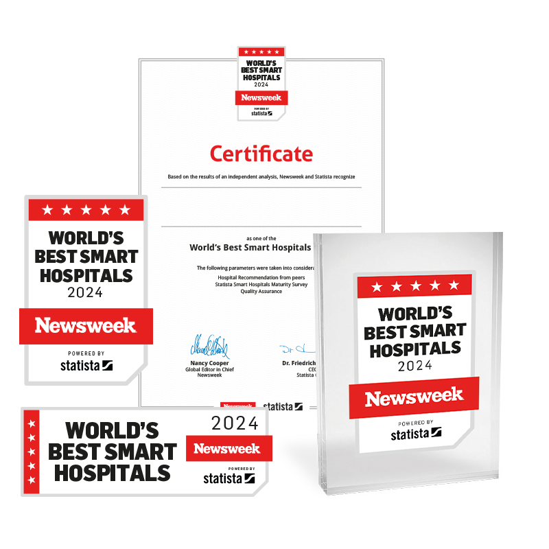 Award World's Best Smart Hospitals 2024 Statista R